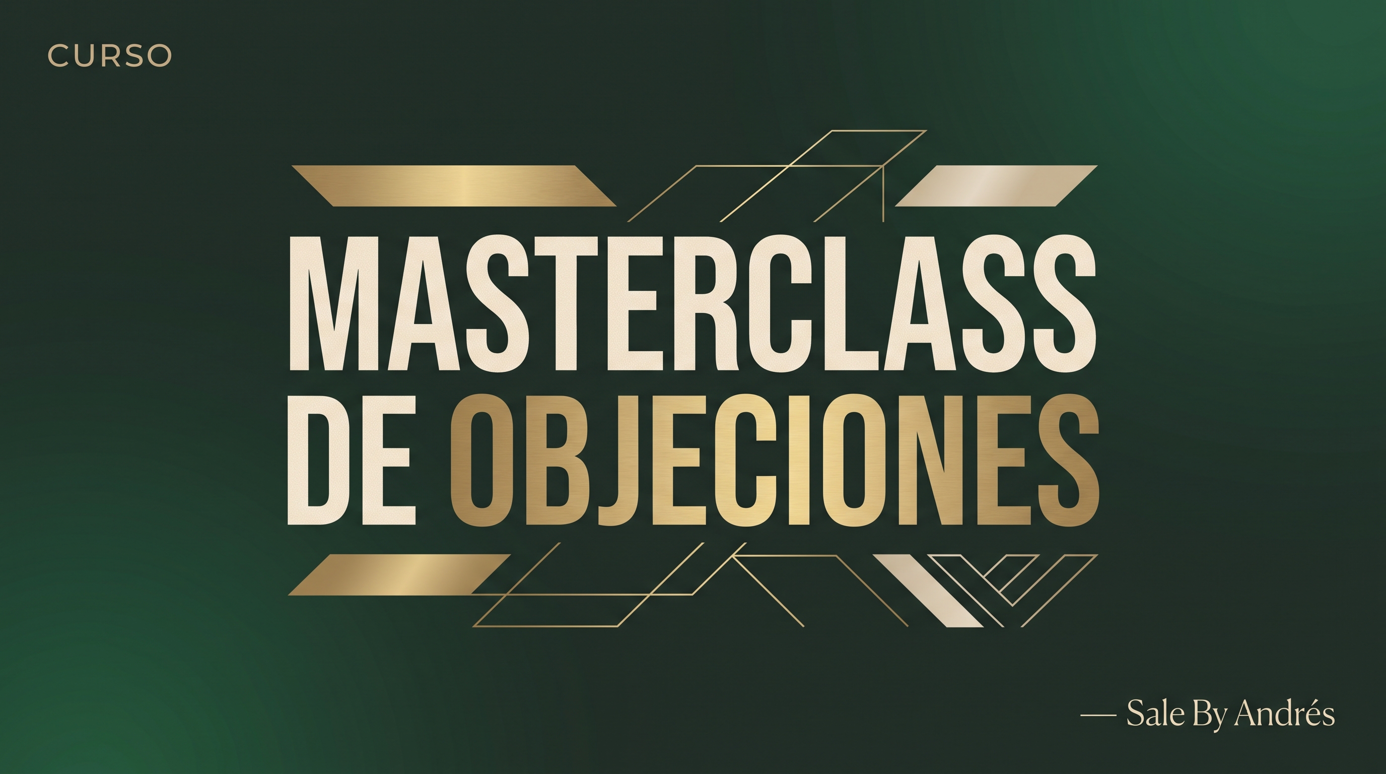 Portada de Masterclass de Objeciones