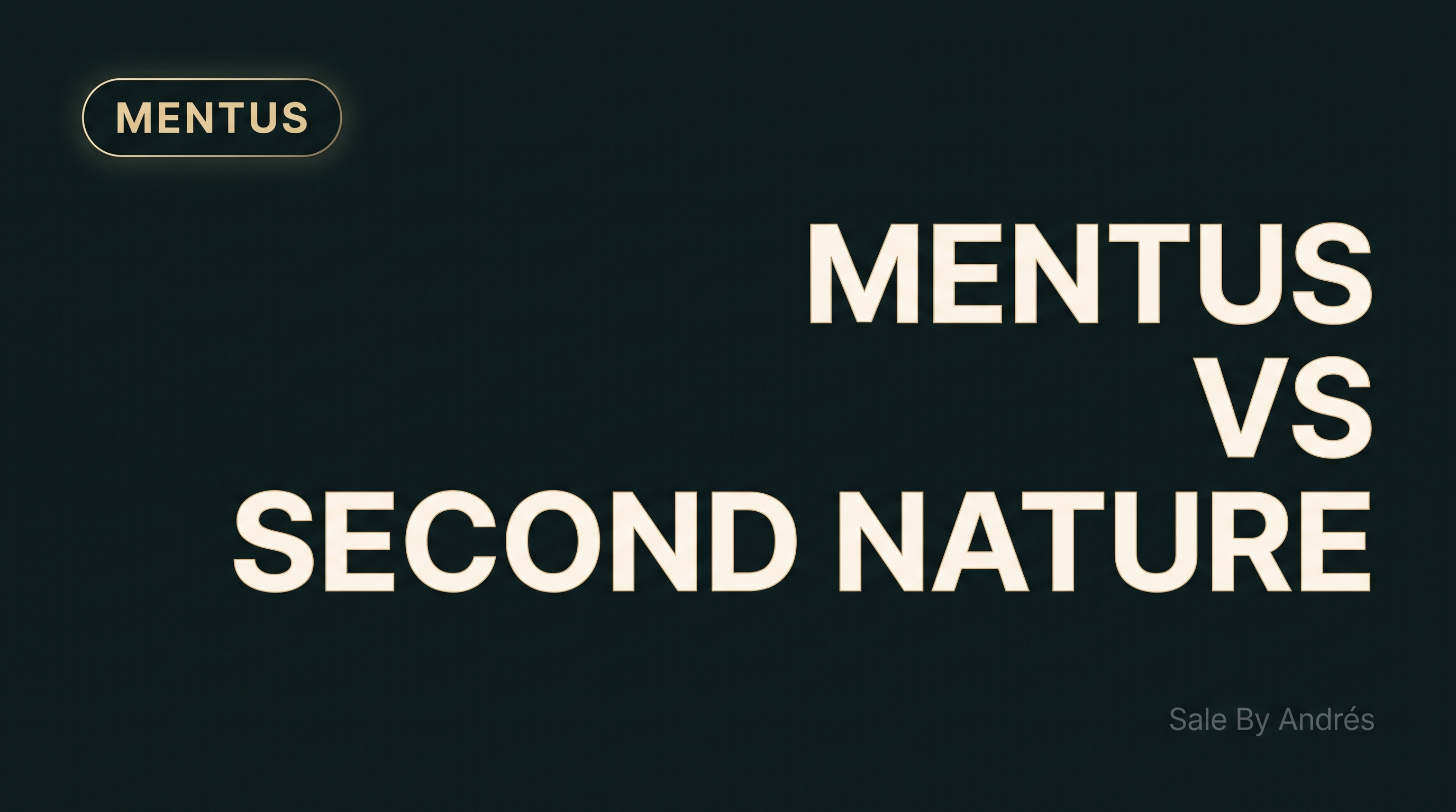 Mentus vs Second Nature: Comparativa Honesta para Equipos de Ventas LATAM