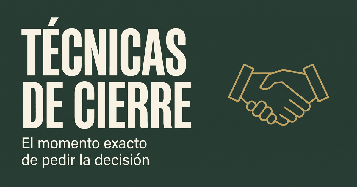 Portada de Técnicas de Cierre